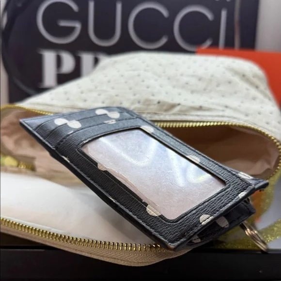 Kate Spade Black and Cream Dot Cosmetic Bag Duo - Picture 16 of 16